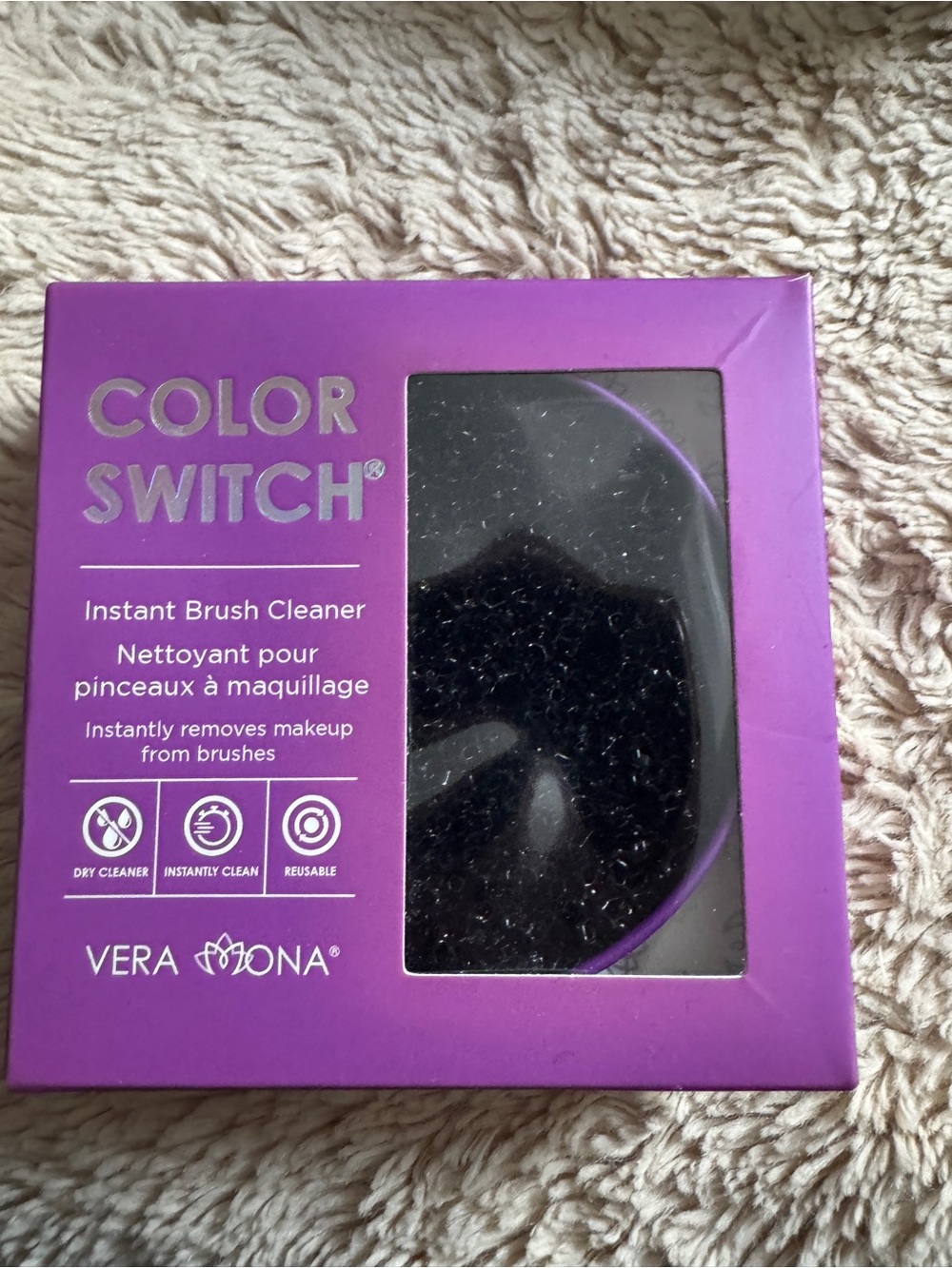 Vera Mona Color Switch Instant Brush Cleaner — Purple